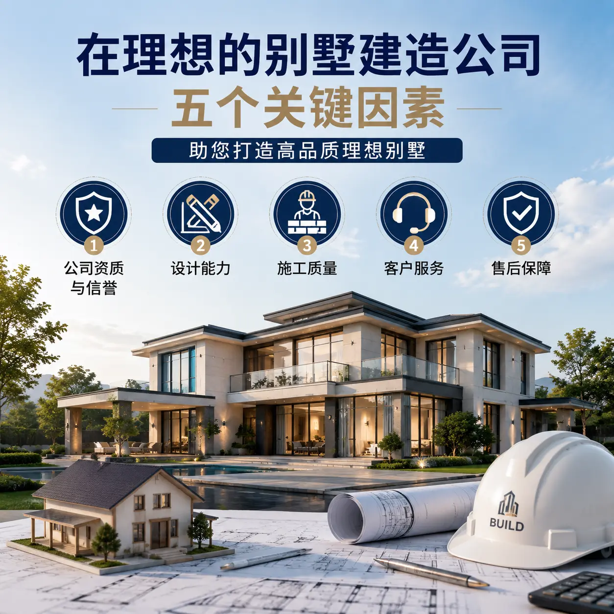 在 观山湖 找到理想别墅建造公司的五个关键因素
