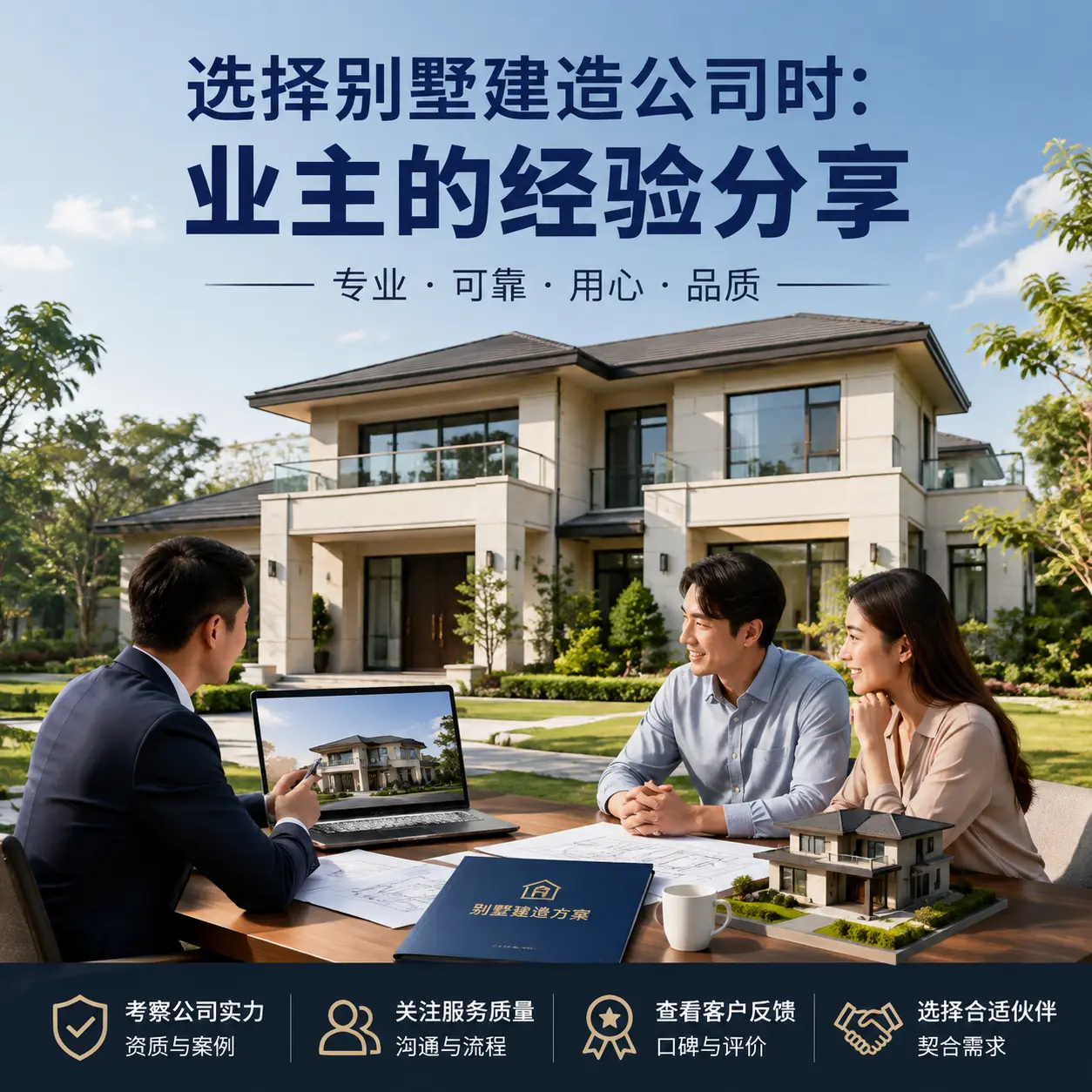 选择别墅建造公司时： 观山湖 业主的经验分享