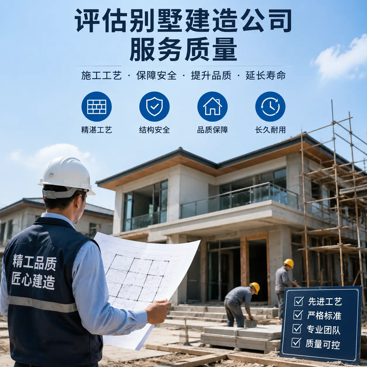 如何评估 观山湖 别墅建造公司的服务质量？