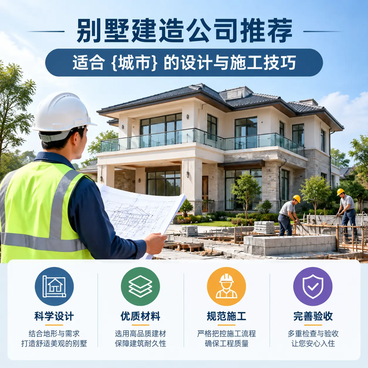 别墅建造公司推荐：适合 观山湖 的设计与施工技巧