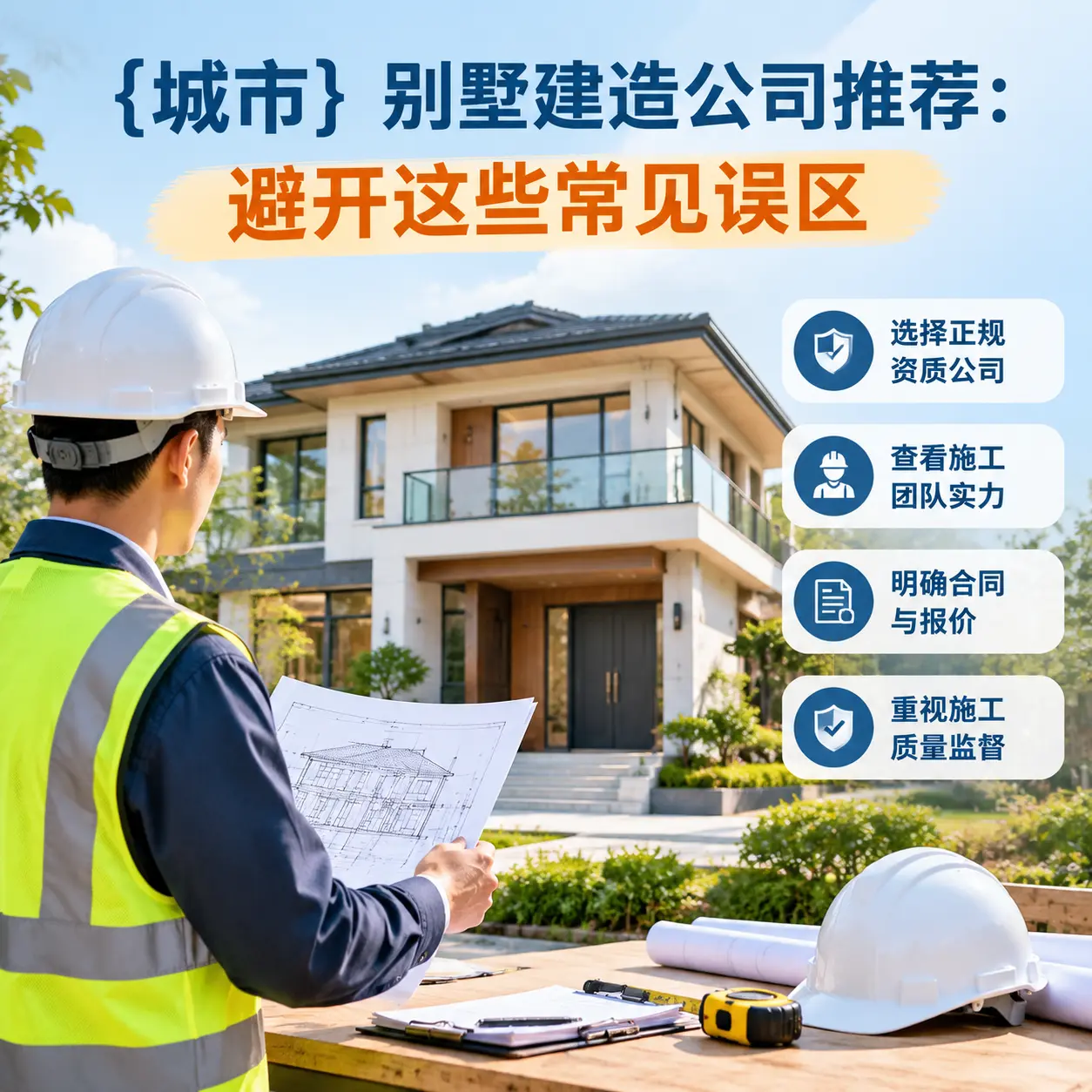 观山湖 别墅建造公司推荐：避开这些常见误区