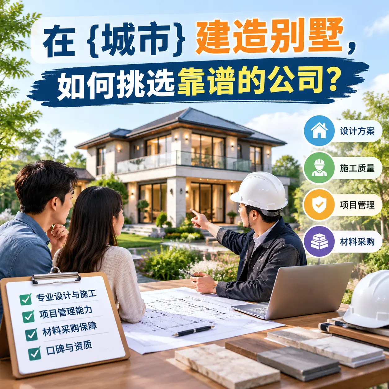 在 观山湖 建造别墅，如何挑选靠谱的公司？