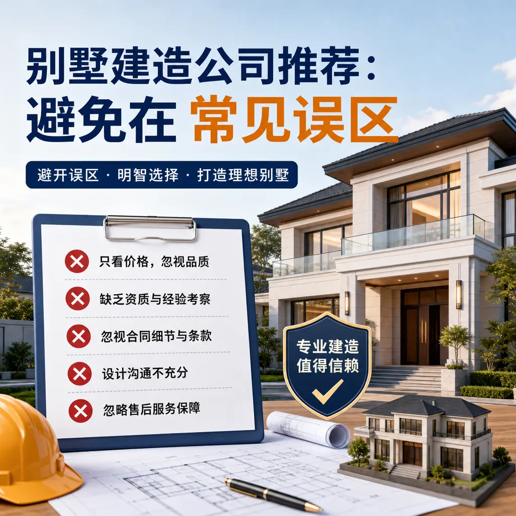 别墅建造公司推荐：避免在 观山湖 的常见误区