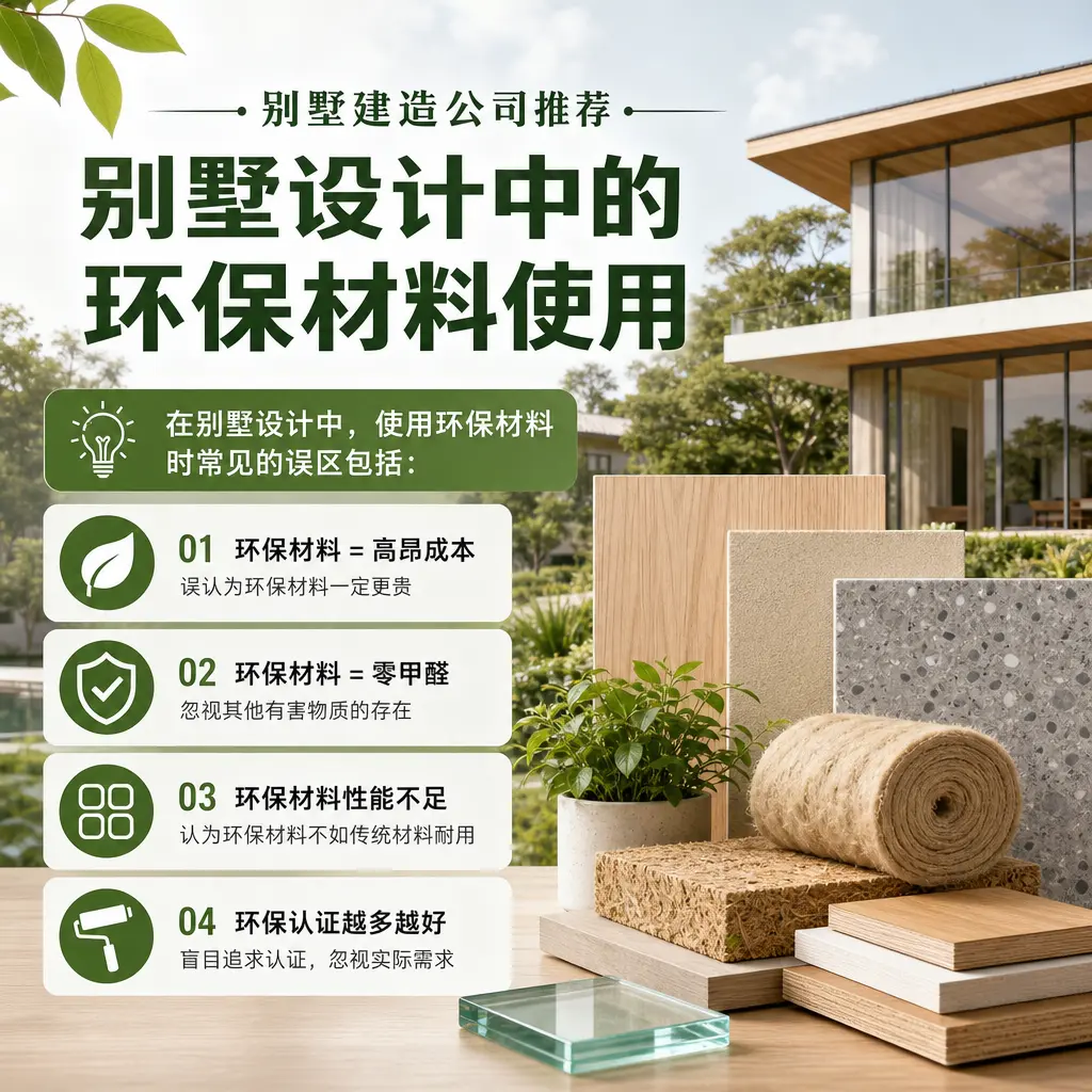 别墅建造公司推荐： 观山湖 别墅设计中的环保材料使用